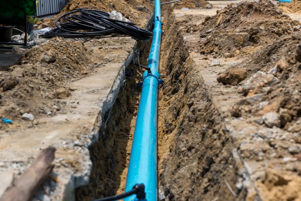 Water Pipeline Installation in Pearland