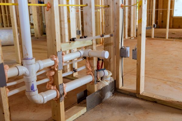 Rough Plumbing Installation in Pearland