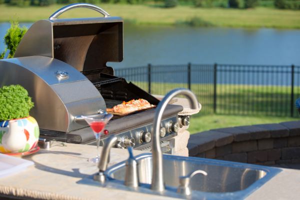 Outdoor Kitchen Plumbing in Pearland