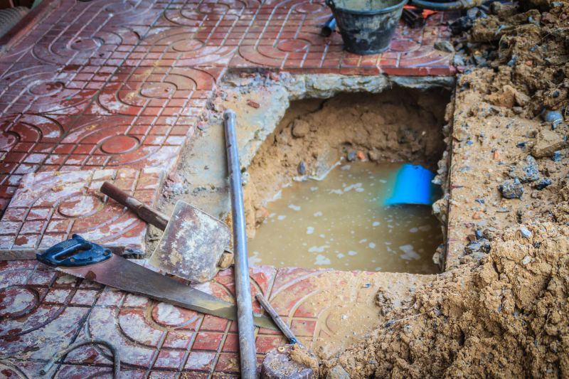 Underground Plumbing Service detail