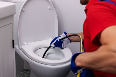 Unclogging a Toilet